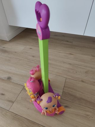 Paci de 3 muñecas Bellies con accesorios
