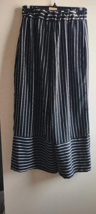 Pantalón culotte rayas verano talla XS