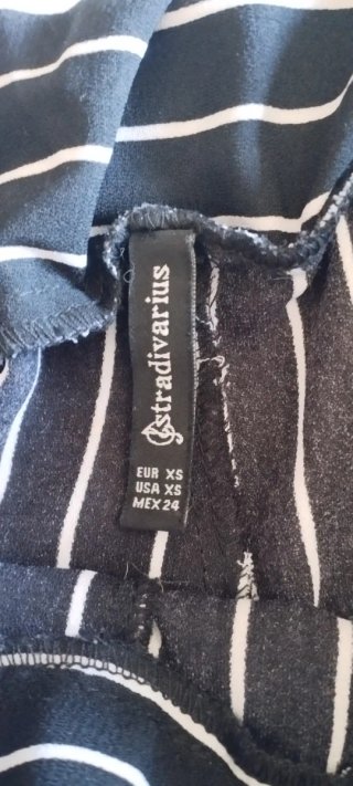 Pantalón culotte rayas verano talla XS