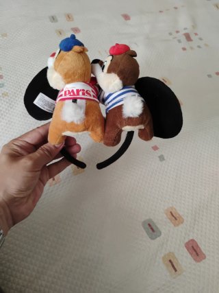Diadema Tom y Jerry con estrellas