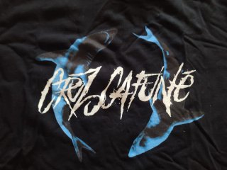 Camiseta Cruz Cafuné Tiburones Negra