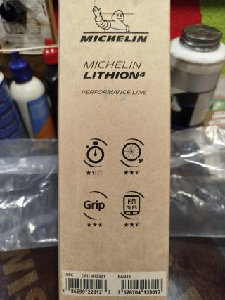 Michelin Lithion 4 25c