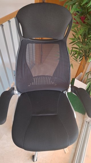 Silla de Oficina SONGMICS Negra