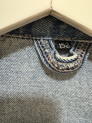 Chaqueta Vaquera vintage (XS) 100% algodón