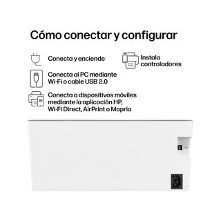 HP LaserJet M110w impresora láser wifi