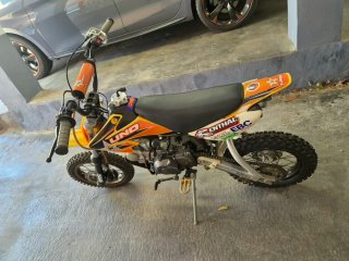 Pit Bike Thumpstar 125 Motocross Naranja/Amarillo
