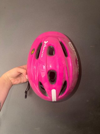 Casco de bici infantil rosa