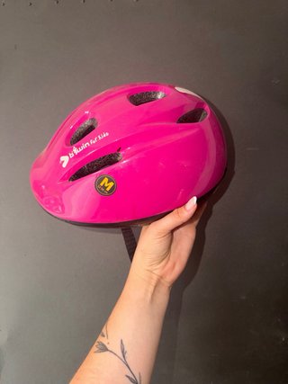 Casco de bici infantil rosa