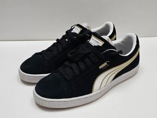 Puma Suede Classic Zapatillas Negras Doradas