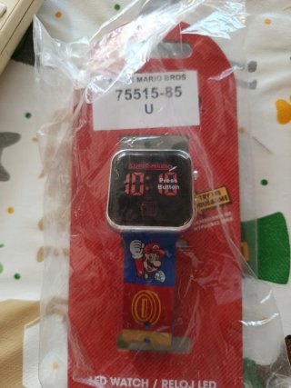 Reloj LED Super Mario Bros