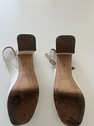 Sandalias de piel Pedro Miralles Blancas