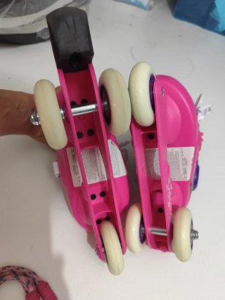 Patines Oxelo Niña Talla Ajustable + Protecciones