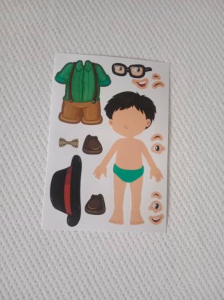 Pegatinas infantiles para vestir