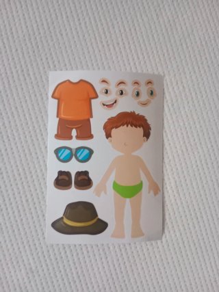 Pegatinas infantiles para vestir