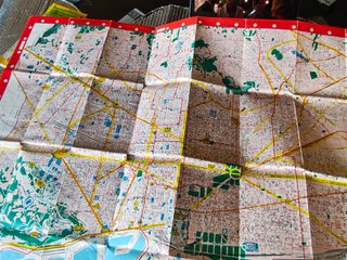 PLANO GUIA DE BARCELONA.