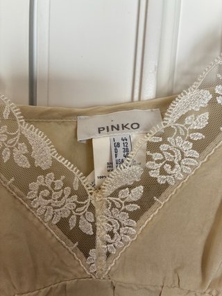 Top lencero seda PINKO