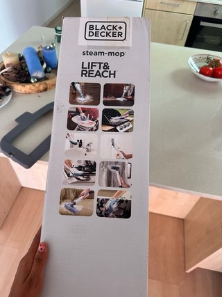 Vaporeta BLACK+DECKER 1600W + 13 Acc.