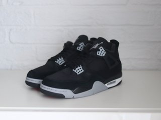 Air Jordan 4 SE Black Canvas