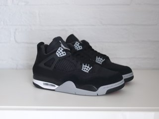 Air Jordan 4 SE Black Canvas