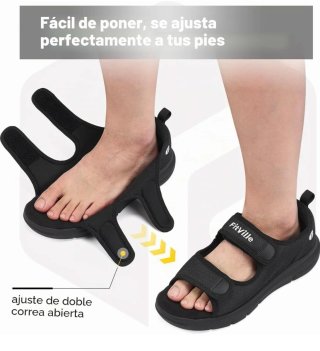Sandalias Fil-Ville Hombre Negras