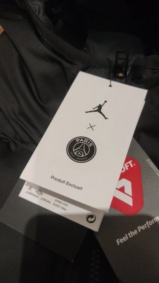 Abrigo Plumas PSG Nike Negro Edición Jordan