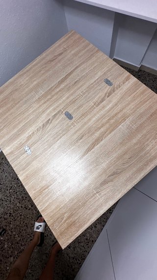 Mesa centro convertible comedor madera