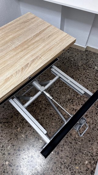 Mesa centro convertible comedor madera