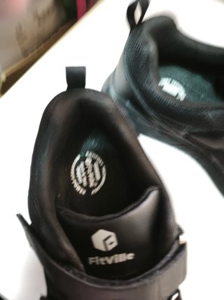 Deportivas hombre negras con velcro pie diabético