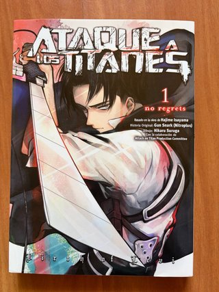 Manga 1 Ataque a los Titanes