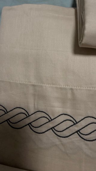 Lençol de cima Frette com 2 fronhas