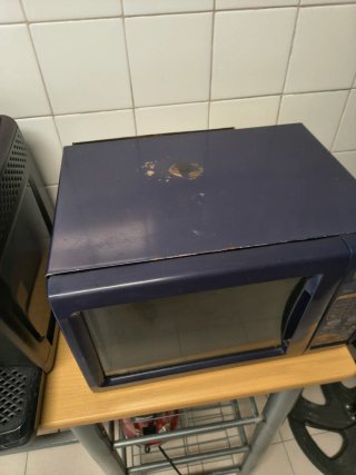 Microondas Sharp R-652 con grill