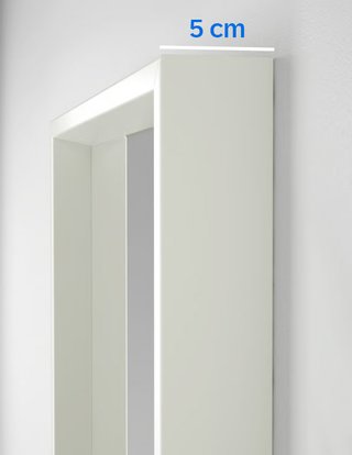 Espejo Blanco Ikea NISSEDAL