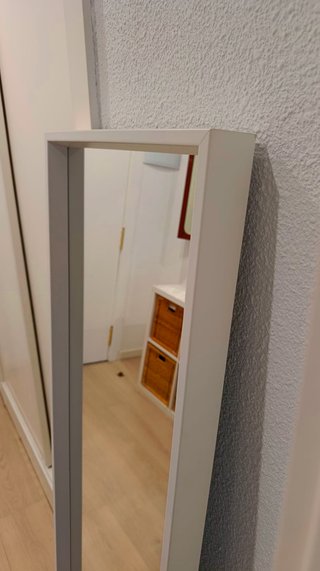 Espejo Blanco Ikea NISSEDAL