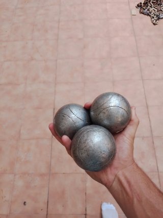 Bolas de petanca obut dos estrellas