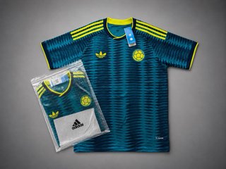 Camiseta 2ª equipación Colombia Adidas Talla S