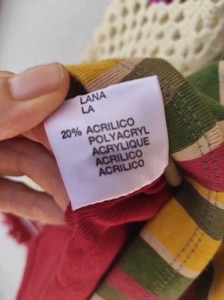 Camiseta Custo Talla M Mangas Crochet