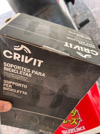 Soportes Crivit para colgar bicicletas