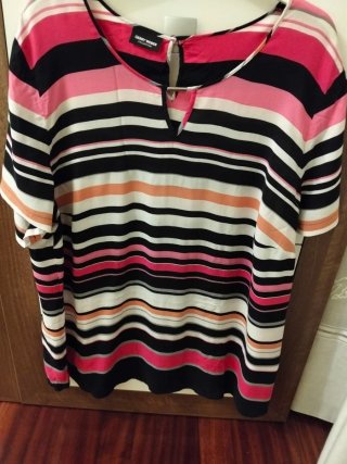 Blusa Gerry Weber Talla 46 Rayas