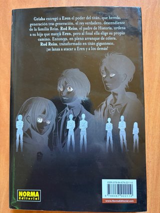 Manga 17 Ataque a los Titanes