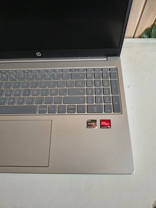Portátil HP Gris/Plateado