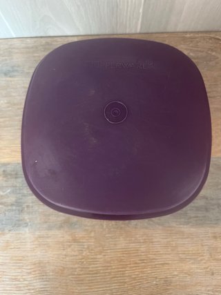 Lote Tupperware Morado y Blanco