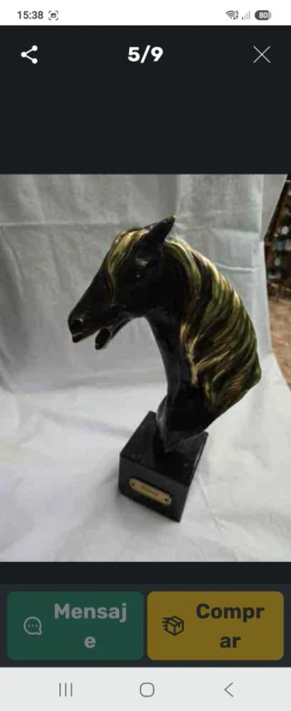 Figura Bronce SOHER Pegaso Firmada y Numerada