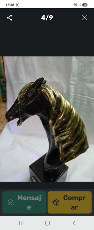 Figura Bronce SOHER Pegaso Firmada y Numerada