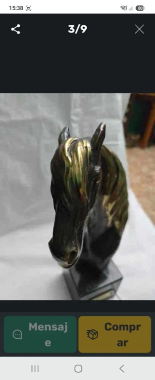 Figura Bronce SOHER Pegaso Firmada y Numerada