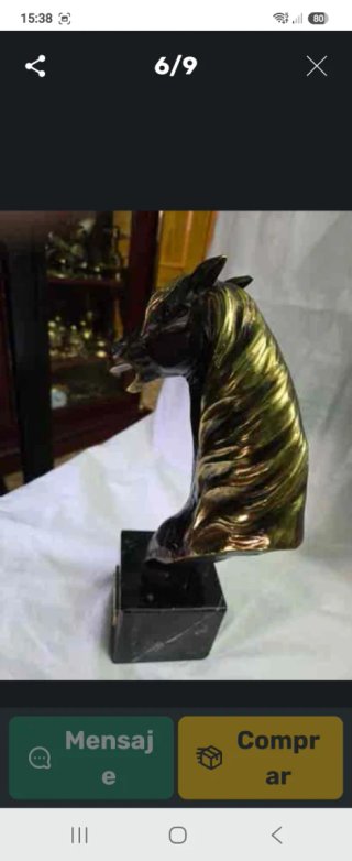 Figura Bronce SOHER Pegaso Firmada y Numerada