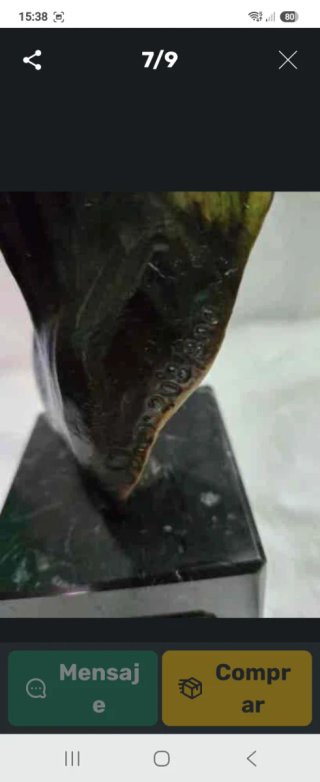 Figura Bronce SOHER Pegaso Firmada y Numerada