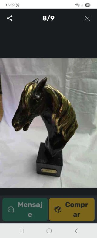 Figura Bronce SOHER Pegaso Firmada y Numerada