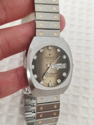Reloj Radiant Blumar Automático Vintage. Años 70