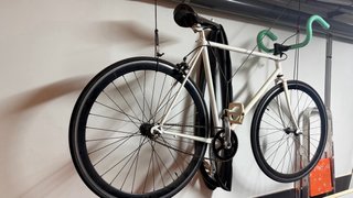 Bicicleta Fixie Blanca Leader