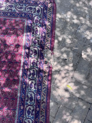 Alfombra Oriental Lana Hecha a Mano